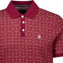Original Penguin Jacquard Geo Circles Polo Shirt C