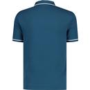 Original Penguin Diamond Jacquard Panel Polo Shirt