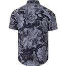 ORIGINAL PENGUIN Retro 70s Floral Hawaiian Shirt