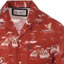 Aloha ORIGINAL PENGUIN 70s Cuban Collar Shirt (RO)