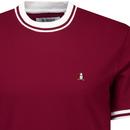 Original Penguin Icons Retro Tipped Pique Tee (C)