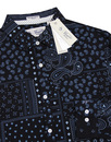 ORIGINAL PENGUIN Patchwork Paisley Floral Shirt