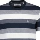 Original Penguin Pique Jacquard Stripe T-shirt DS