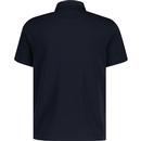 Original Penguin Plaid Panel Interlock Polo Shirt