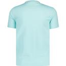 Original Penguin Embroidered Logo Tee (Blue Tint)