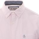 ORIGINAL PENGUIN Mod Stripe Oxford Shirt (Pink)