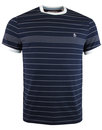 ORIGINAL PENGUIN Retro Indie Fine Striped T-Shirt
