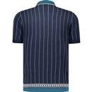 Original Penguin Vertical Stripe Interlock Polo DS