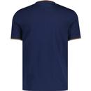 Original Penguin Mod Tipped Retro Ringer Tee (MB)