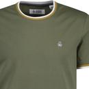 Original Penguin Mod Tipped Retro Ringer Tee (DO)