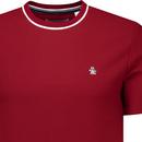 Original Penguin Mod Tipped Ringer Pique Tee (C)