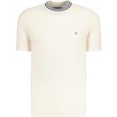 original penguin mens mod twin tipped textured knit tshirt birch