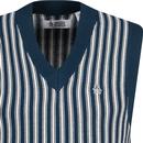 Original Penguin Vertical Stripe Knitted Vest (T)