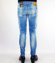 Hatch PEPE Retro Stonewash Slim Leg Indie Jeans