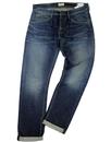 Steele PEPE Retro Regular Tapered Fit Denim Jeans