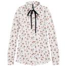 Silvertsone PEPE JEANS Retro 60s Floral Bolo Shirt