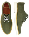 Pegg PETER WERTH Retro 60s Twill Derby Shoes 