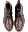 Turnmill PETER WERTH Leather Brogue Chukka Boots