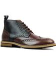 Turnmill PETER WERTH Leather Brogue Chukka Boots
