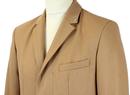 Cropley PETER WERTH Mod Made in England Camel Coat