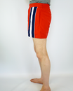 Francisco PETER WERTH Retro Stripe Mod Swim Shorts