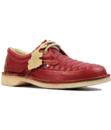 Jagger POD Retro 1970s Quilted Front Casuals Shoes