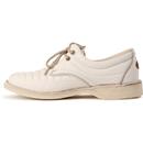 Jagger POD ORIGINAL Crepe Sole Quilted Shoes WHITE