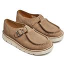 Wonder Pod Original Suede T-Bar Moccasin Shoes O