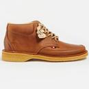 Pod Originals Marvin Oiled Leather Lace Up Boots in Chestnut PBC26623AD01PGZZ