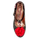 Adore Me POETIC LICENCE 60s Floral Block Heels (B)