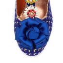 Adore Me POETIC LICENCE 60s Floral Heels Navy