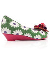 Daisy Delight POETIC LICENCE Retro Floral Wedges