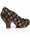 Hold Up POETIC LICENCE Retro Vintage Heels - Gold