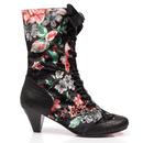 Lady Victoria POETIC LICENCE Floral Painted Boots