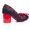 Mitzi IRREGULAR CHOICE Vintage Cherry Heels Black