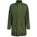 Pretty Green Deansgate 15th Anniversary Mod Parka Jacket in Green