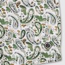 Aquarelle Pretty Green Retro Paisley Swim Shorts 