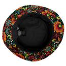 Avalon PRETTY GREEN Retro 60s Print Cricket Hat 