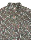 Balfour PRETTY GREEN Brushed Cotton Floral Shirt