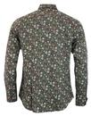 Balfour PRETTY GREEN Brushed Cotton Floral Shirt