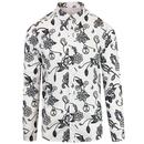 PRETTY GREEN X THE BEATLES Prudence Floral Shirt G