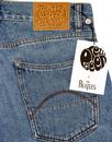 PRETTY GREEN x THE BEATLES Pepper Flared Jeans