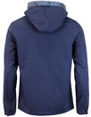 Beckford PRETTY GREEN 60s Hooded Jacket NAVY