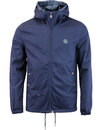 Beckford PRETTY GREEN 60s Hooded Jacket NAVY