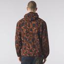 Brindle Pretty Green Retro 90s Hooded Camo Jacket 