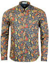 Cavell PRETTY GREEN Liberty Fabric Floral Shirt
