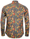 Cavell PRETTY GREEN Liberty Fabric Floral Shirt