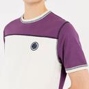 PRETTY GREEN Contrast Panel Chest Badge T-Shirt W