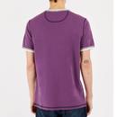 PRETTY GREEN Contrast Panel Chest Badge T-Shirt W