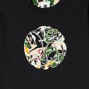 Convergence Pretty Green Retro Pollock Logo Tee B